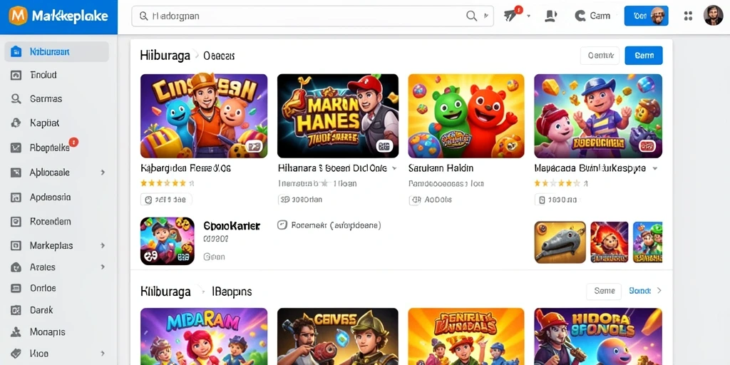 Screenshot menunjukkan karakter utama dalam pertempuran epik.