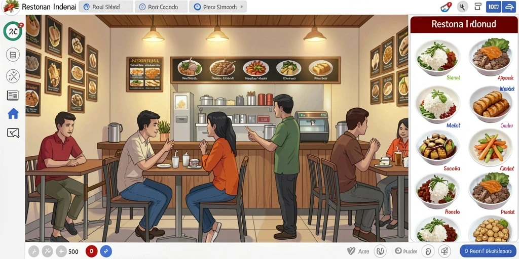 Tampilan utama D200M dengan grafik yang memukau.