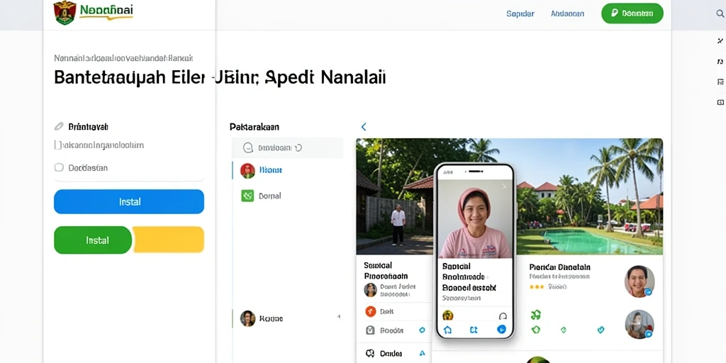 Tampilan antarmuka yang bersih dan modern.