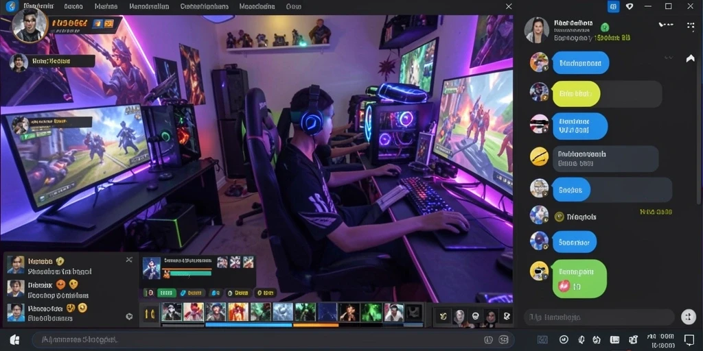 Screenshot tampilan permainan yang menawan.