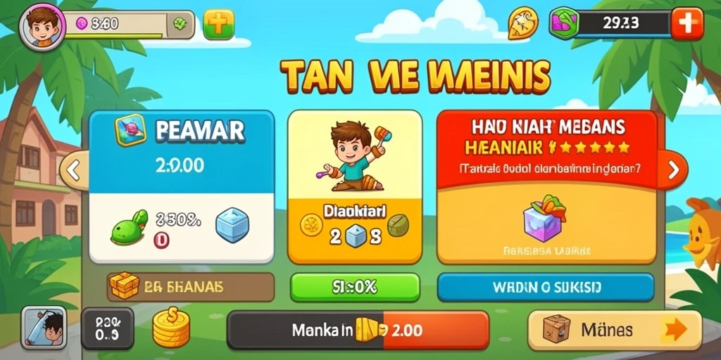 Tampilan utama yang memukau dan intuitif.