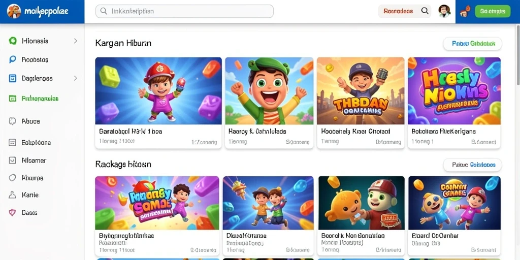 Tampilan antarmuka yang menarik dan user-friendly.
