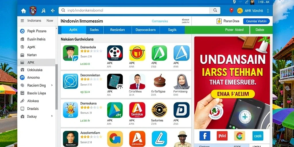 Tampilan antarmuka yang mudah dinavigasi.