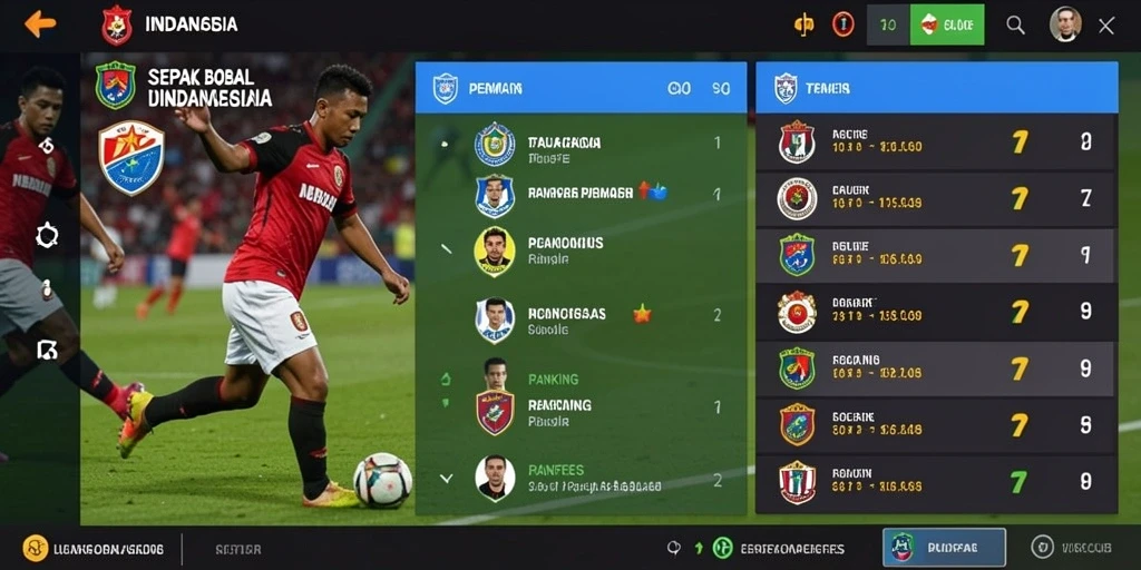 Tampilan menu utama yang menarik dan intuitif.
