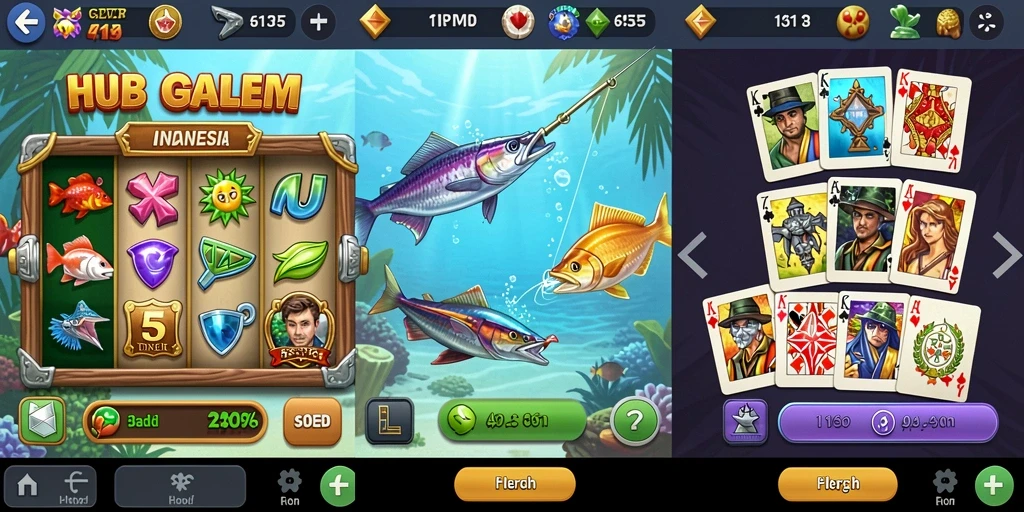 Tampilan antarmuka OHTOGEL yang modern dan menarik.
