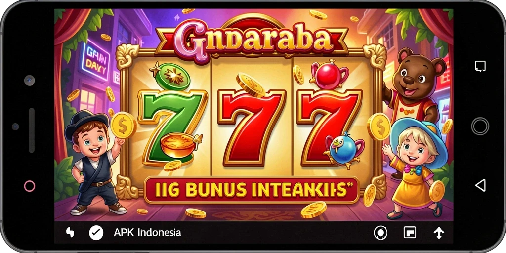 Tampilan awal yang memikat dengan karakter-karakter unik.