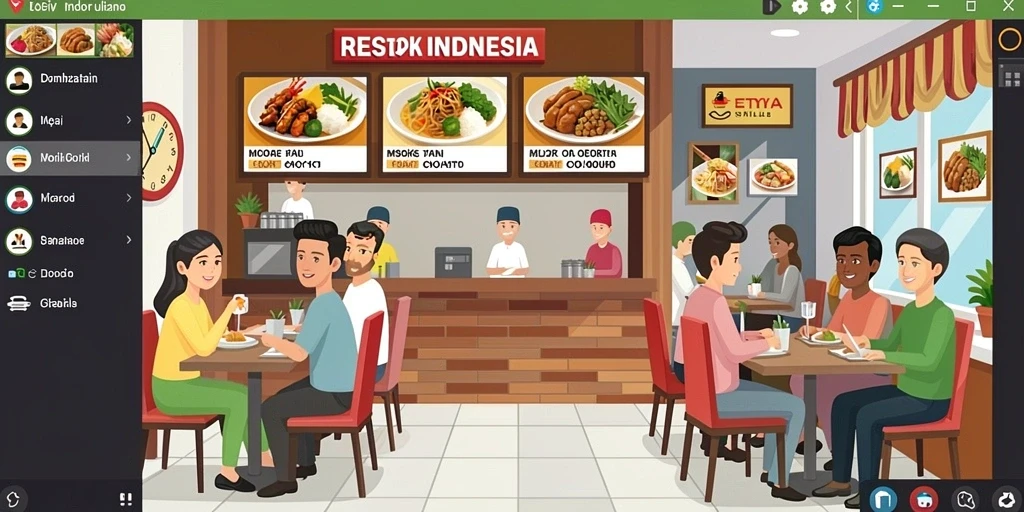 Tampilan antarmuka yang menarik dan mudah dinavigasi.