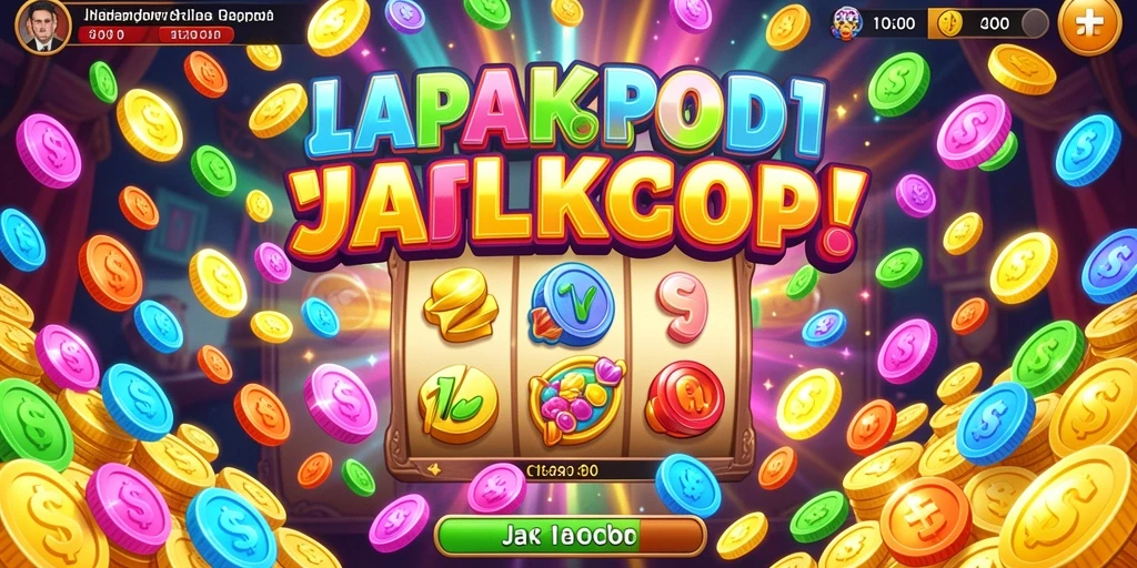 Visual main game yang menarik dan interaktif.