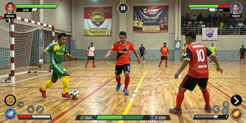 Tampilan awal permainan WDBOS yang memukau.