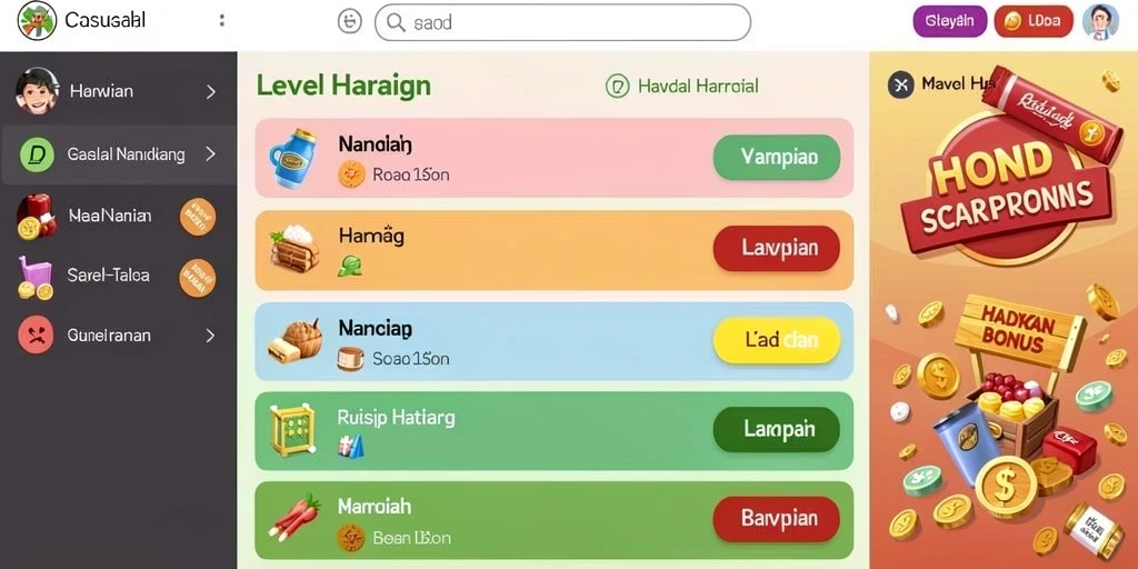 Tampilan antarmuka yang menarik dan ramah pengguna.